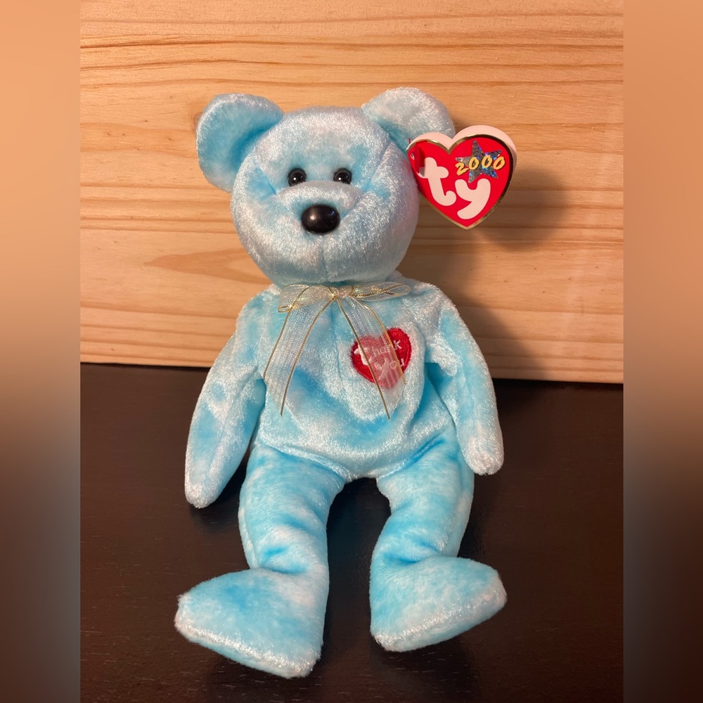Thank You Bear, 2000 Ty Beanie Babies // 3/$38